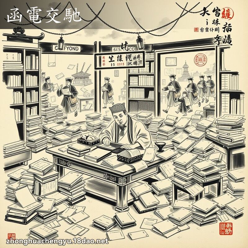 函電交馳 配图