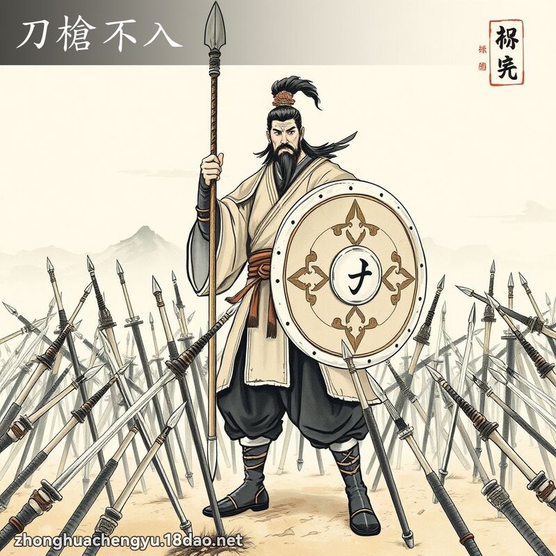刀槍不入 配图