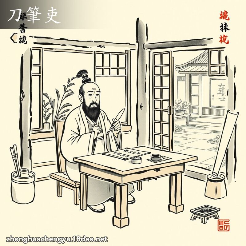 刀筆吏 配图