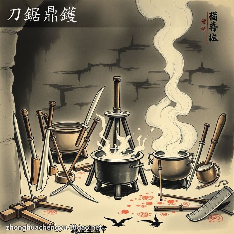 刀鋸鼎鑊 配图