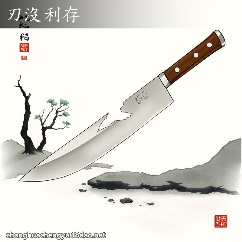 刃沒利存 配图