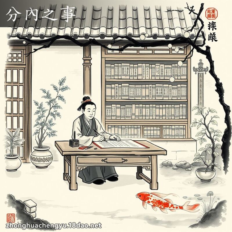 分內之事 配图