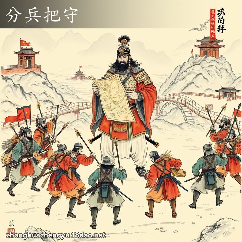 分兵把守 配图