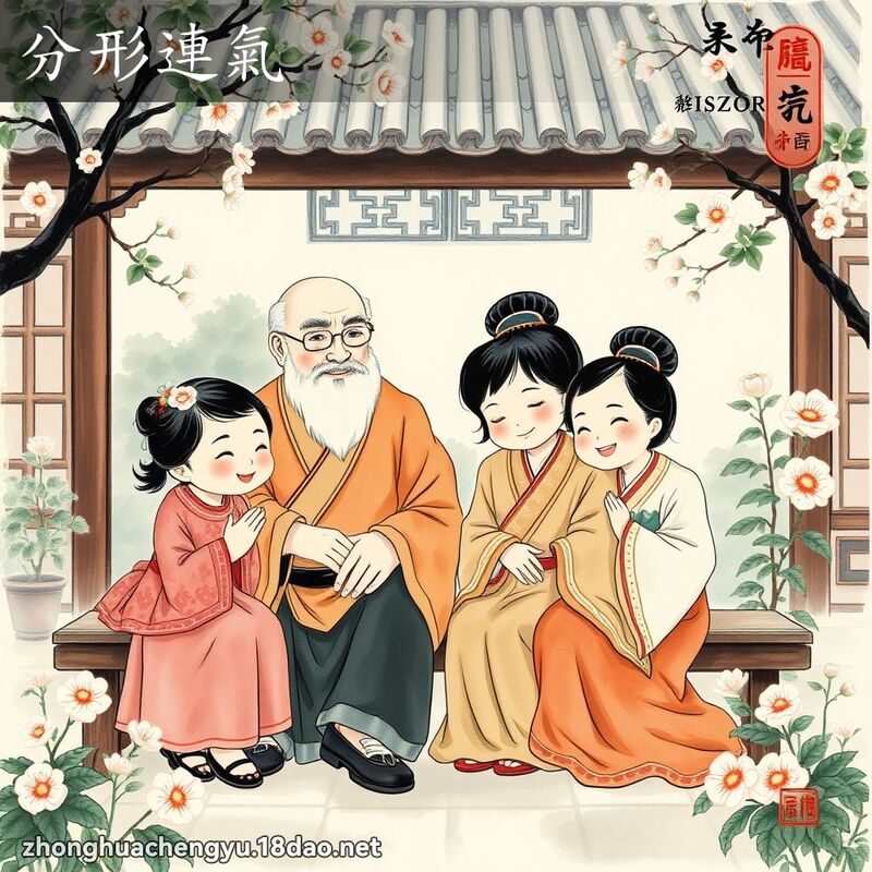 分形連氣 - 中華成語配圖