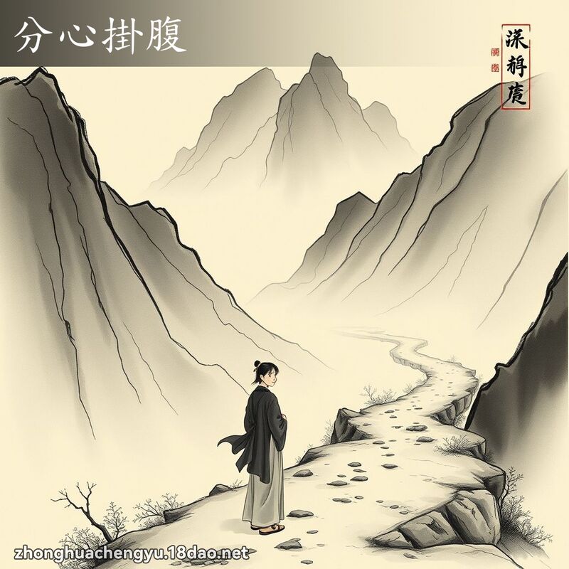 分心掛腹 配图