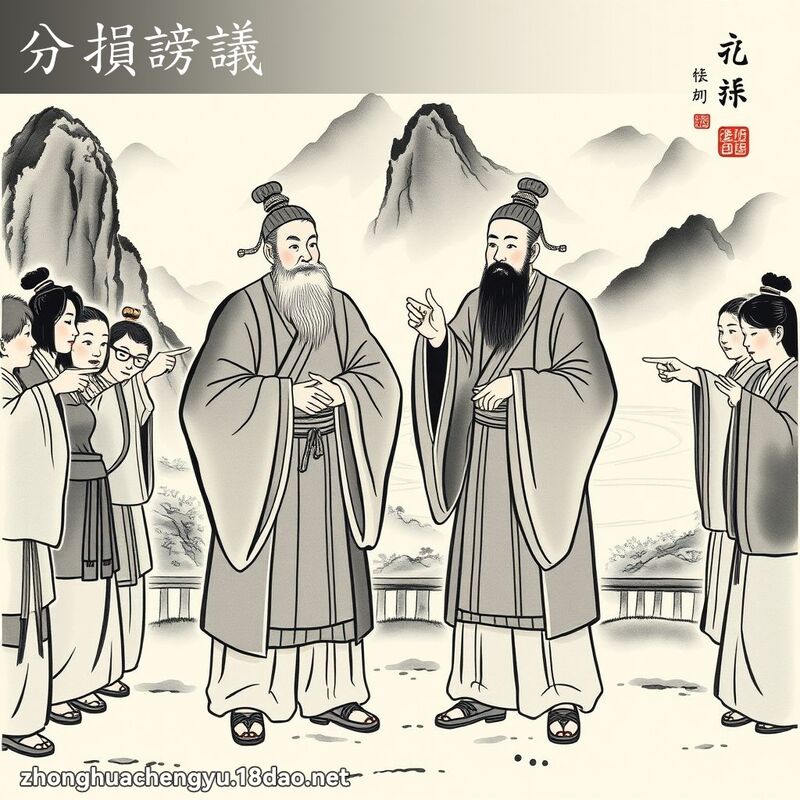分損謗議 配图