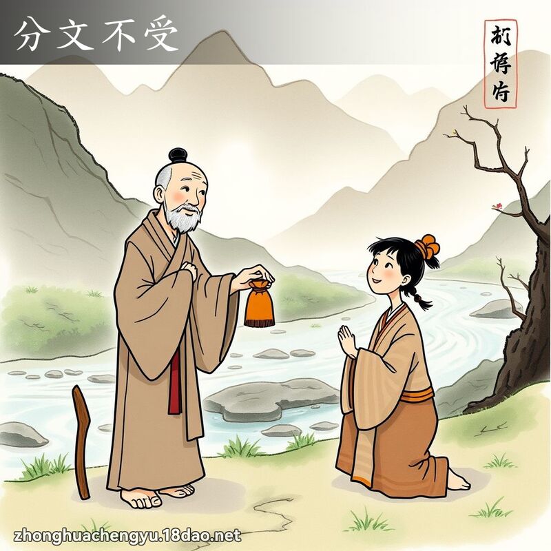 分文不受 配图