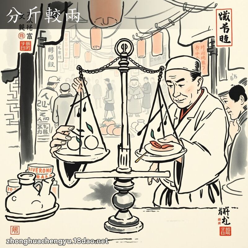 分斤較兩 配图