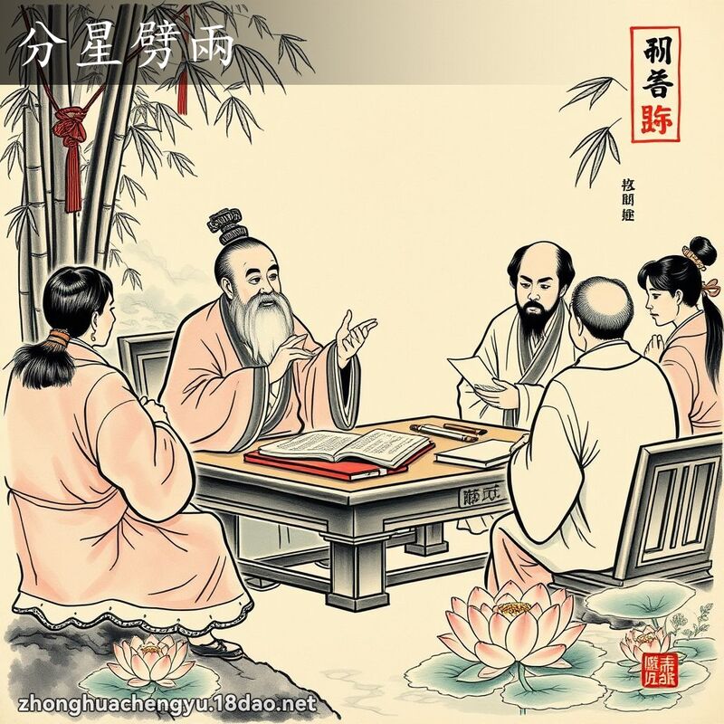 分星劈兩 配图