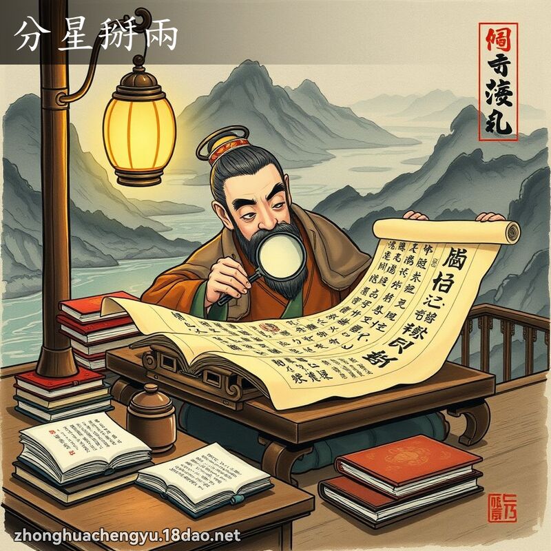 分星掰兩 配图
