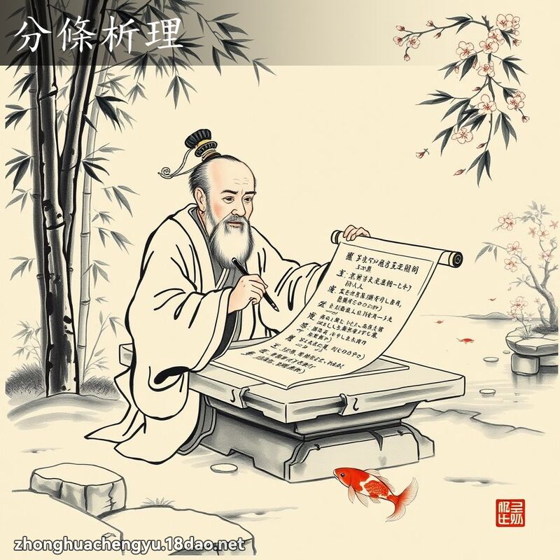 分条析理 - 中华成语配图