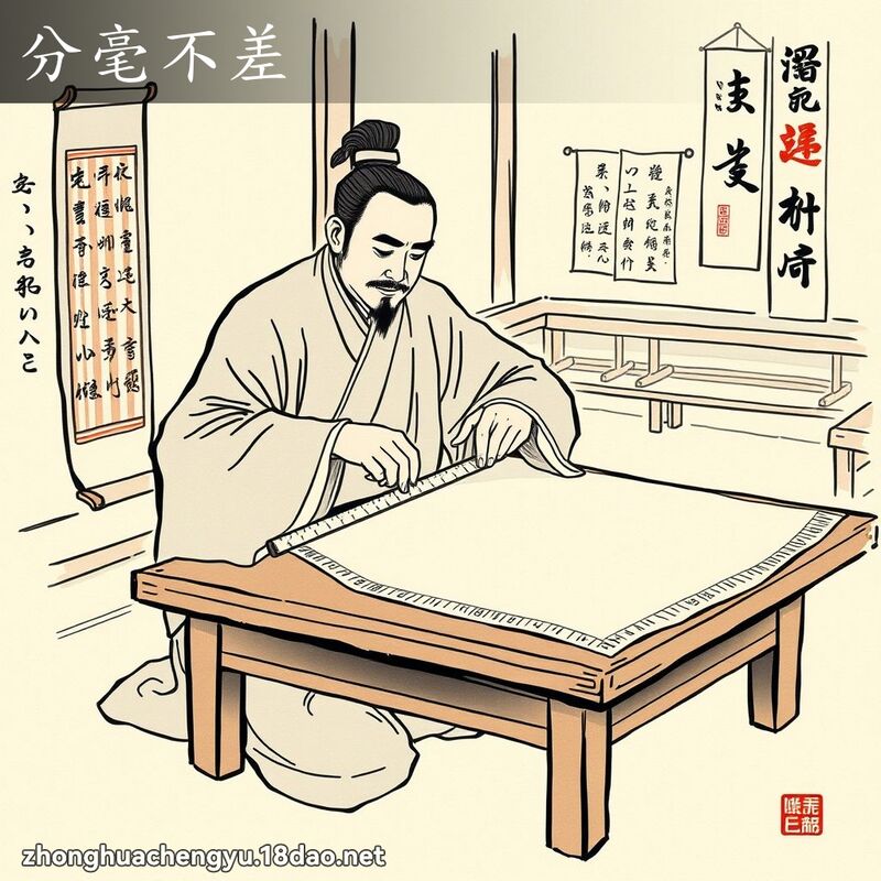 分毫不差 配图
