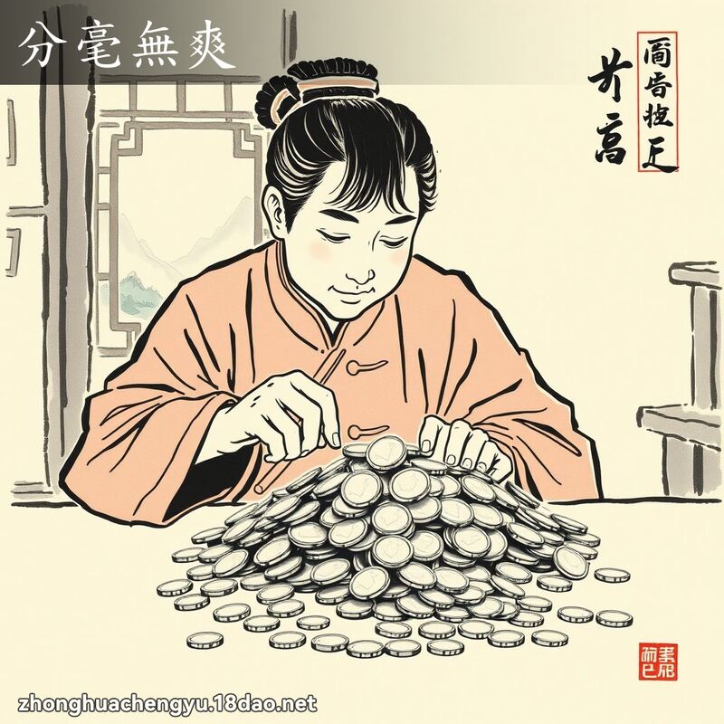 分毫無爽 配图