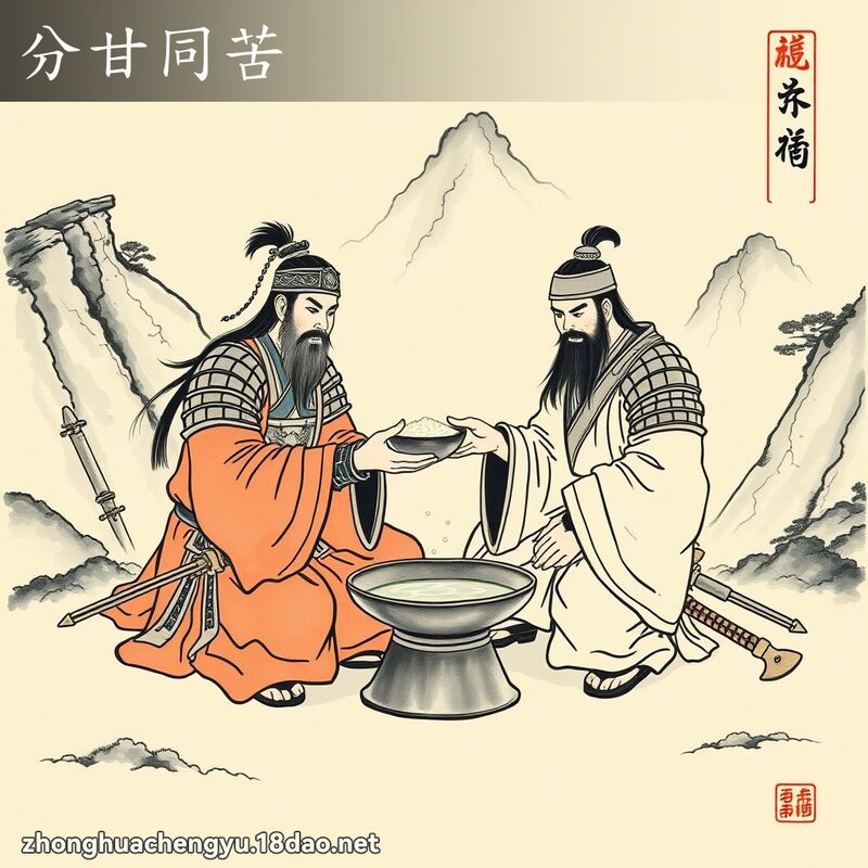 分甘同苦 配图