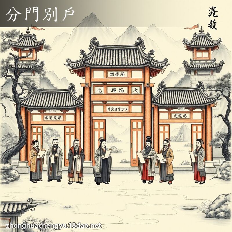 分門別戶 配图
