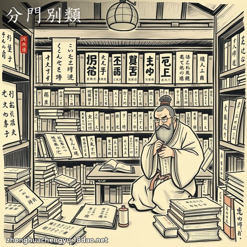 分門別類 - 中華成語配圖