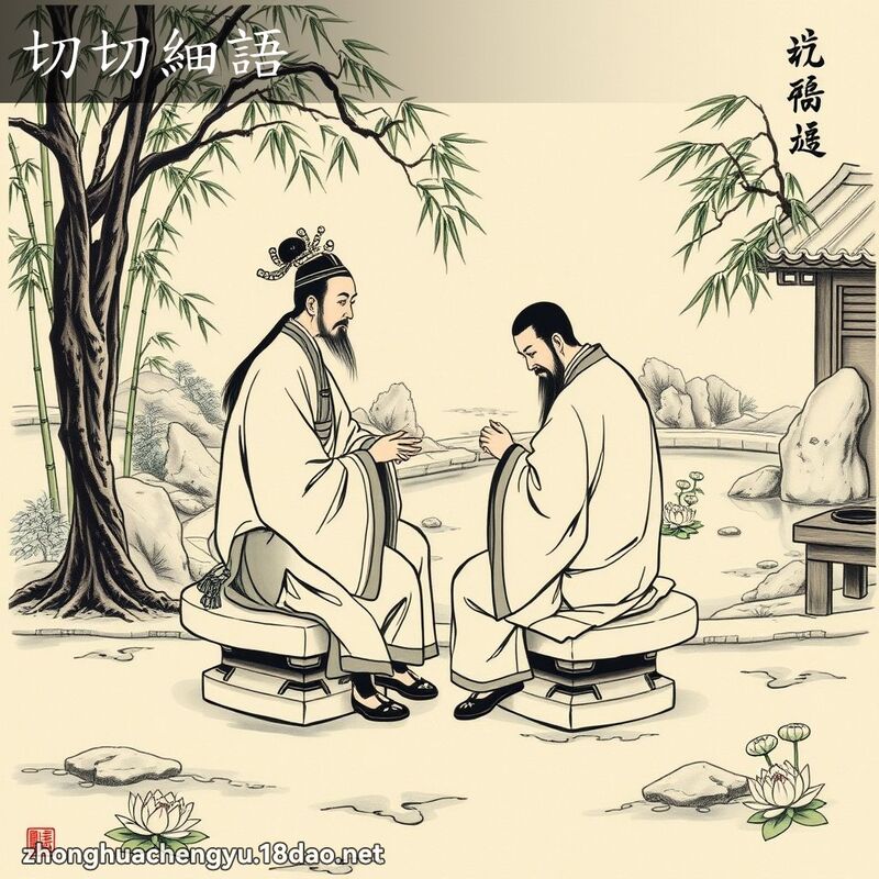 切切細語 - 中華成語配圖