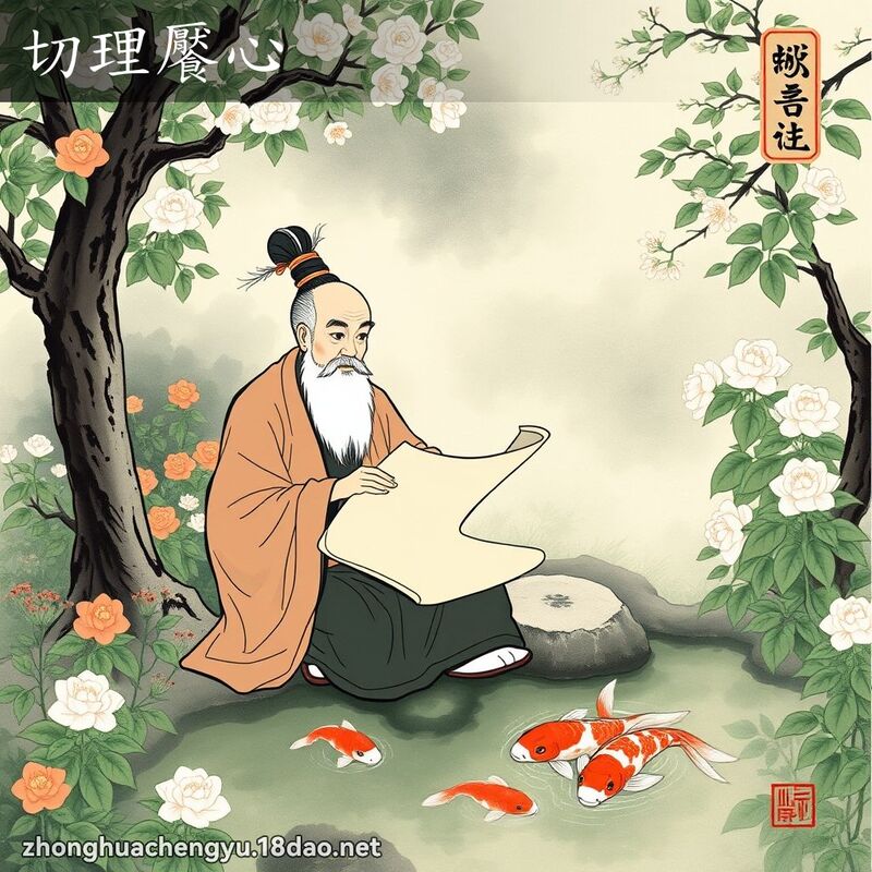 切理饜心 配图