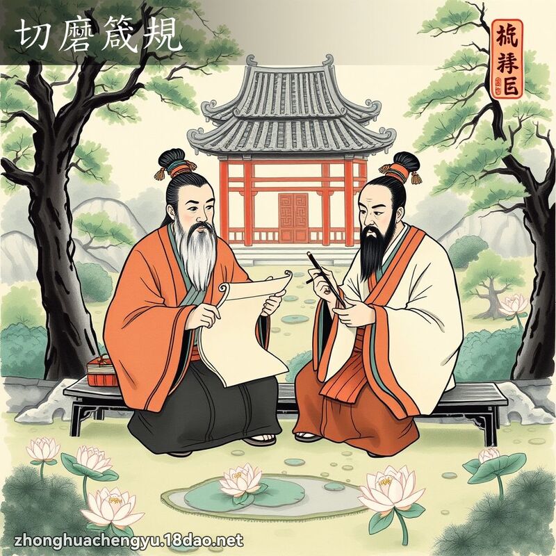 切磨箴規 配图