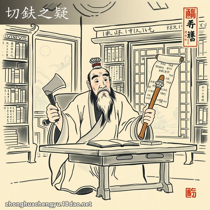 切鈇之疑 配图
