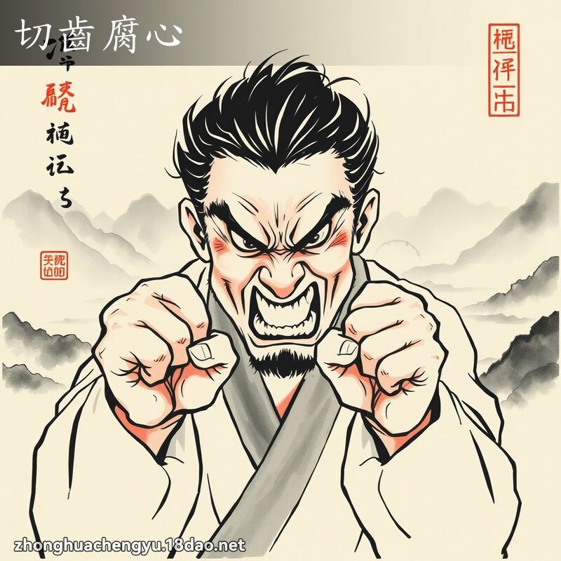 切齿腐心 配图
