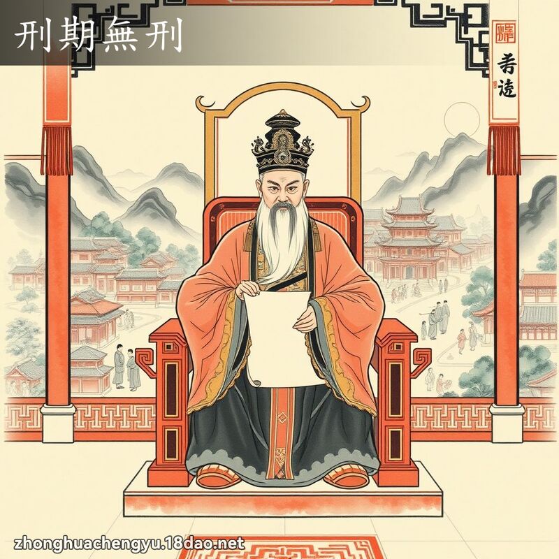 刑期无刑 - 中华成语配图