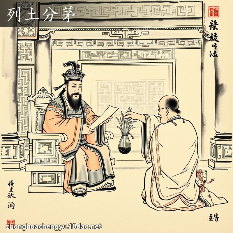 列土分茅 配图
