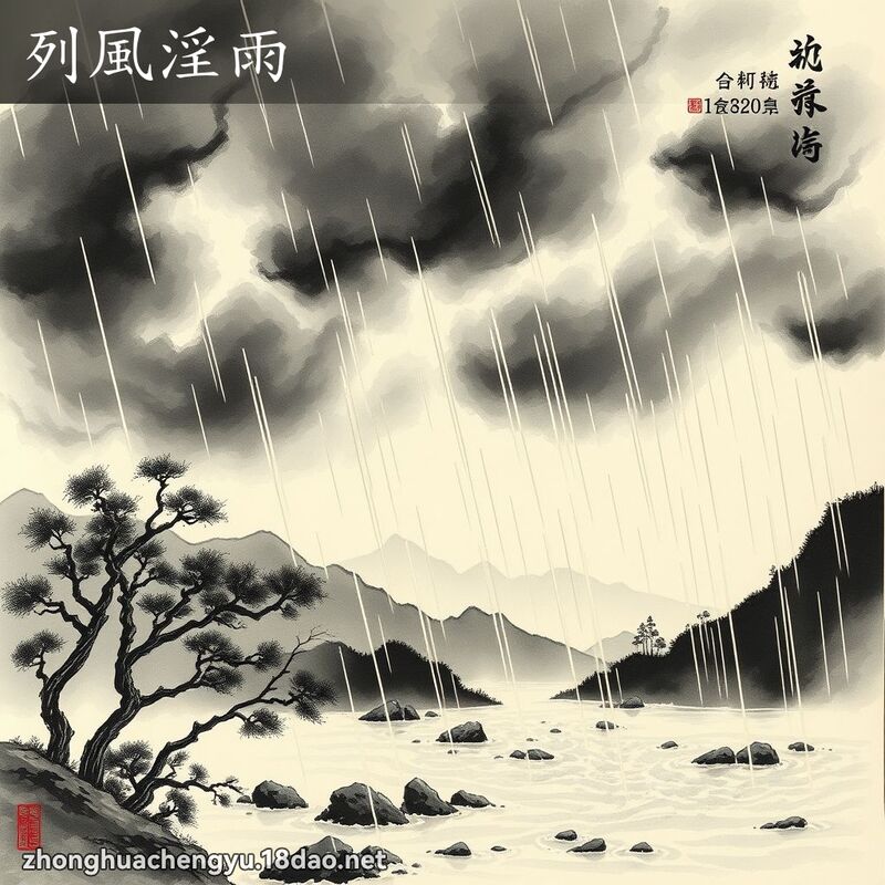 列风淫雨 配图