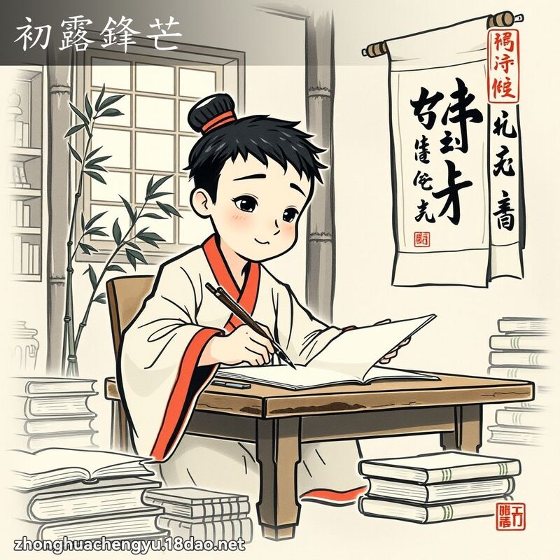 初露锋芒 配图
