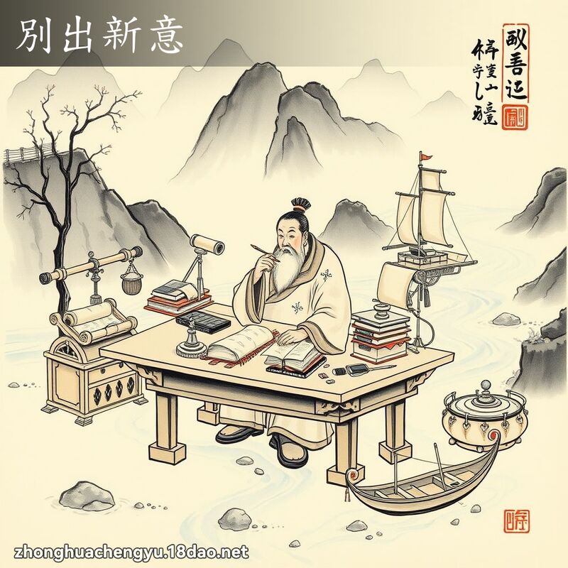 別出新意 配图