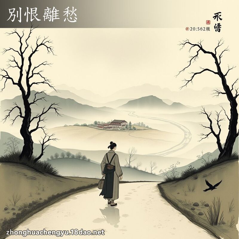 別恨離愁 - 中華成語配圖