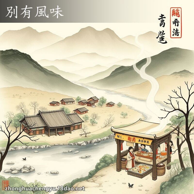 別有風味 - 中華成語配圖