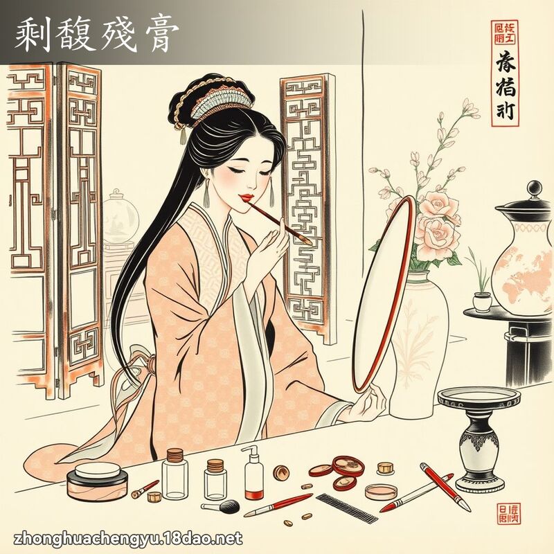 剩馥殘膏 配图