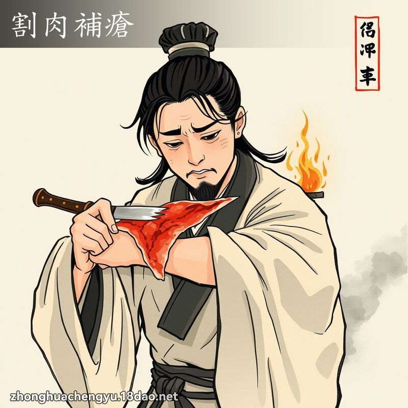 割肉補瘡 配图