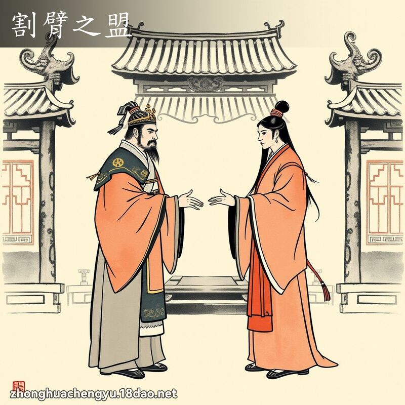 割臂之盟 配图