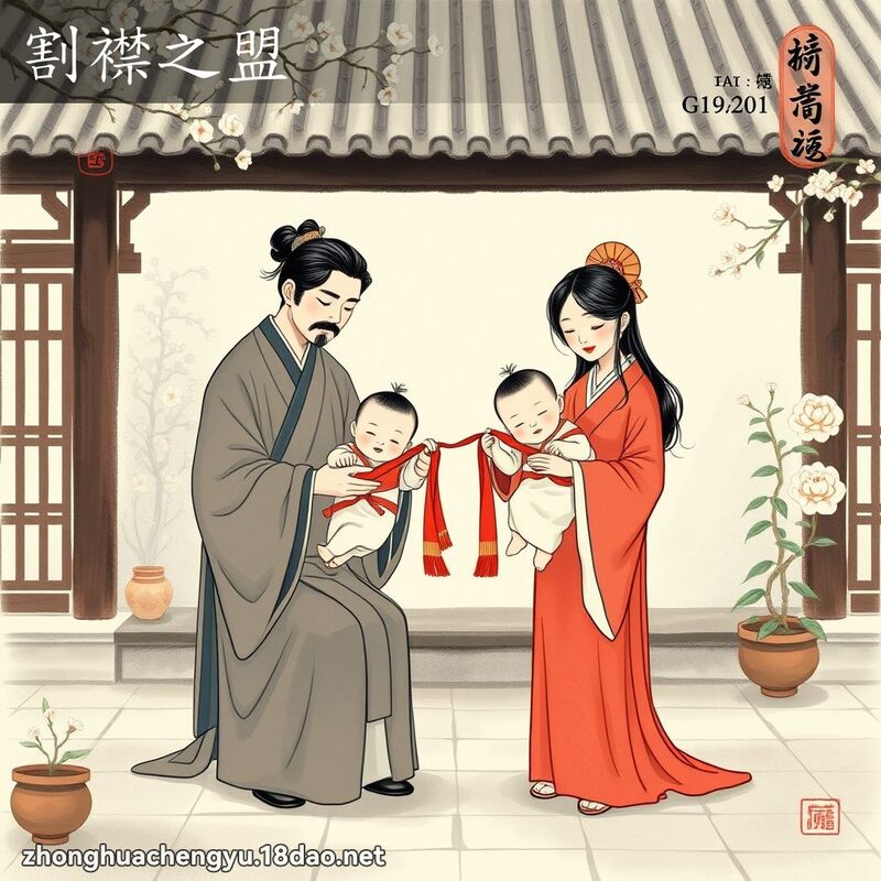 割襟之盟 配图