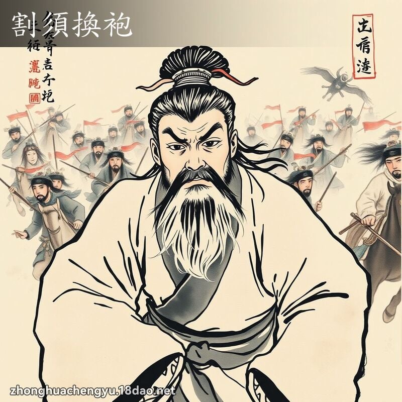割須換袍 配图