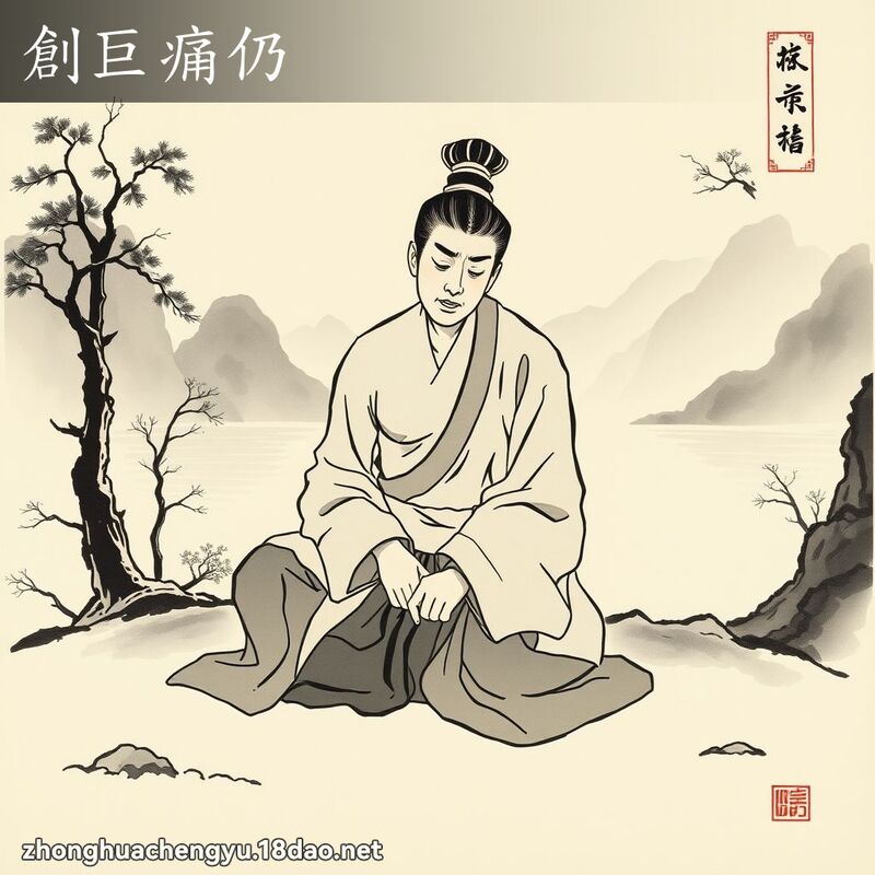 創巨痛仍 配图