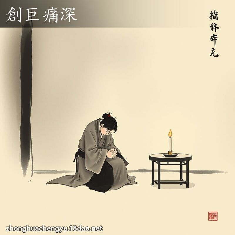 創巨痛深 配图