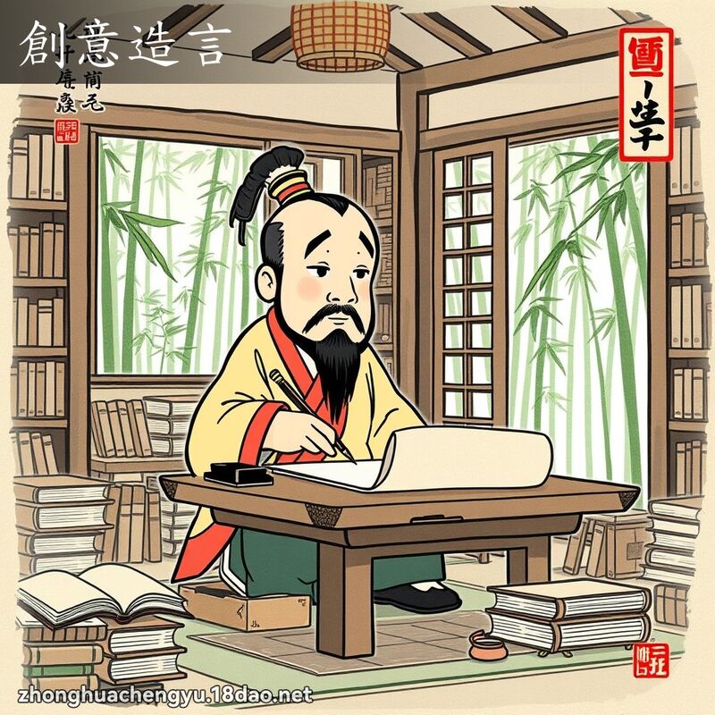 創意造言 配图