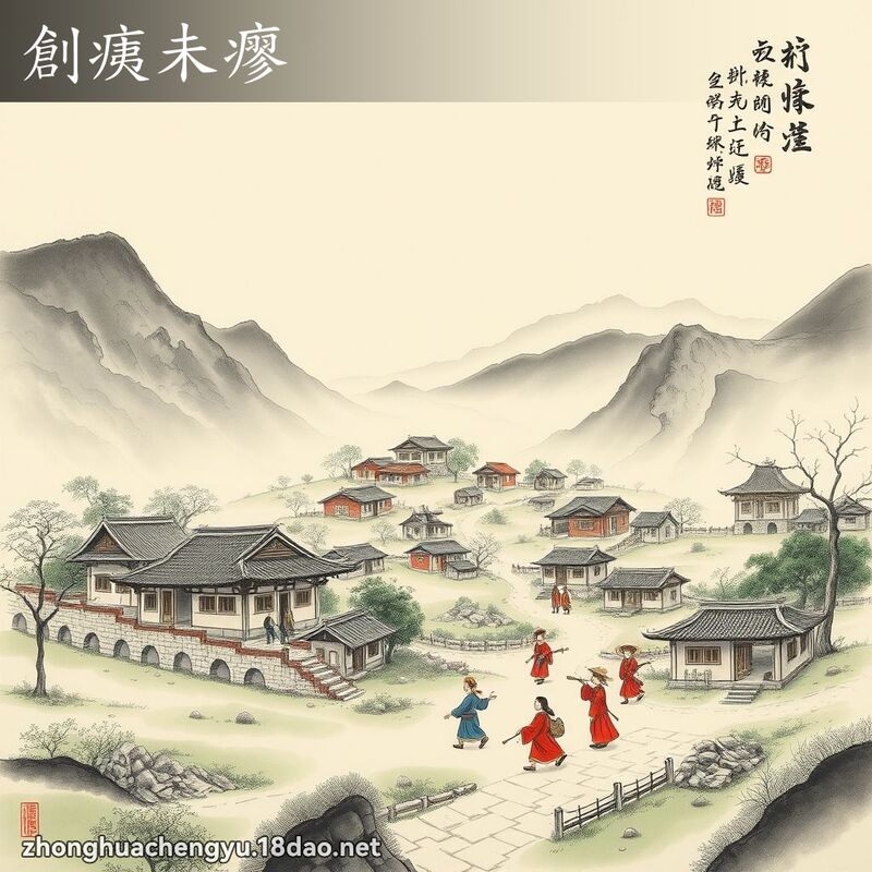 創痍未瘳 配图