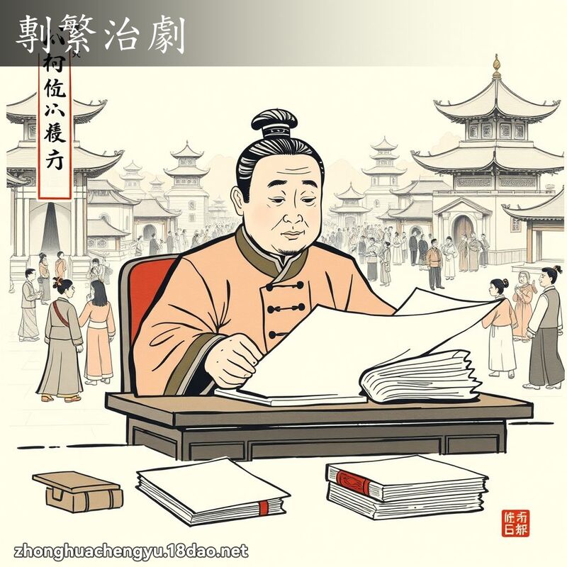 剸繁治劇 配图