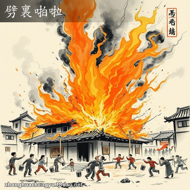 劈裏啪啦 配图