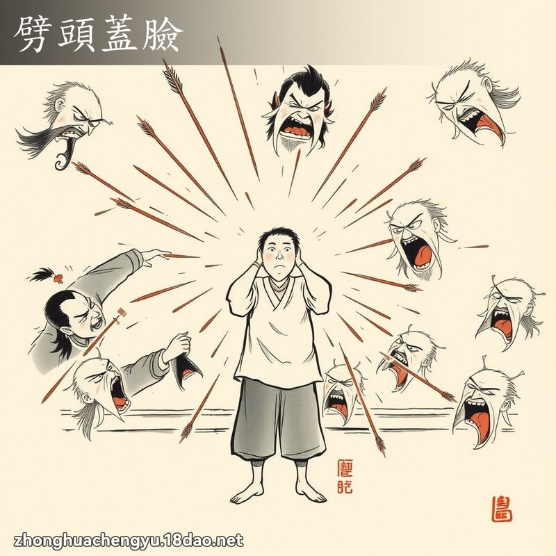 劈頭蓋臉 配图
