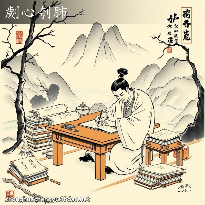 劌心刳肺 配图