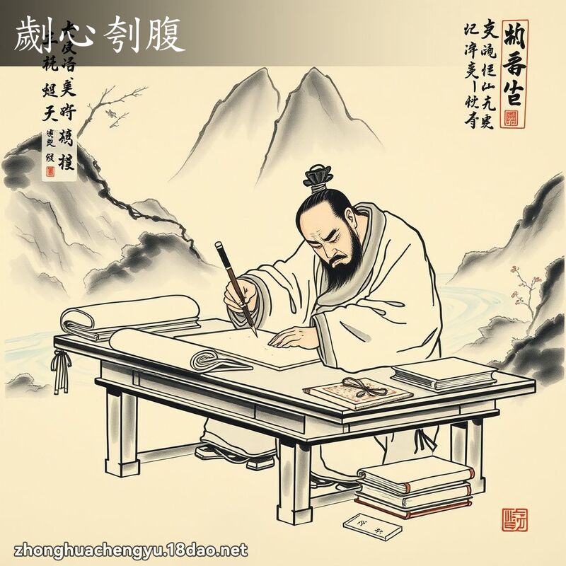 劌心刳腹 配图