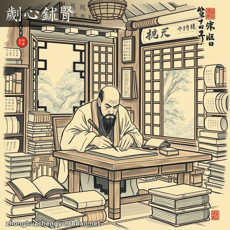 劌心鉥腎 配图