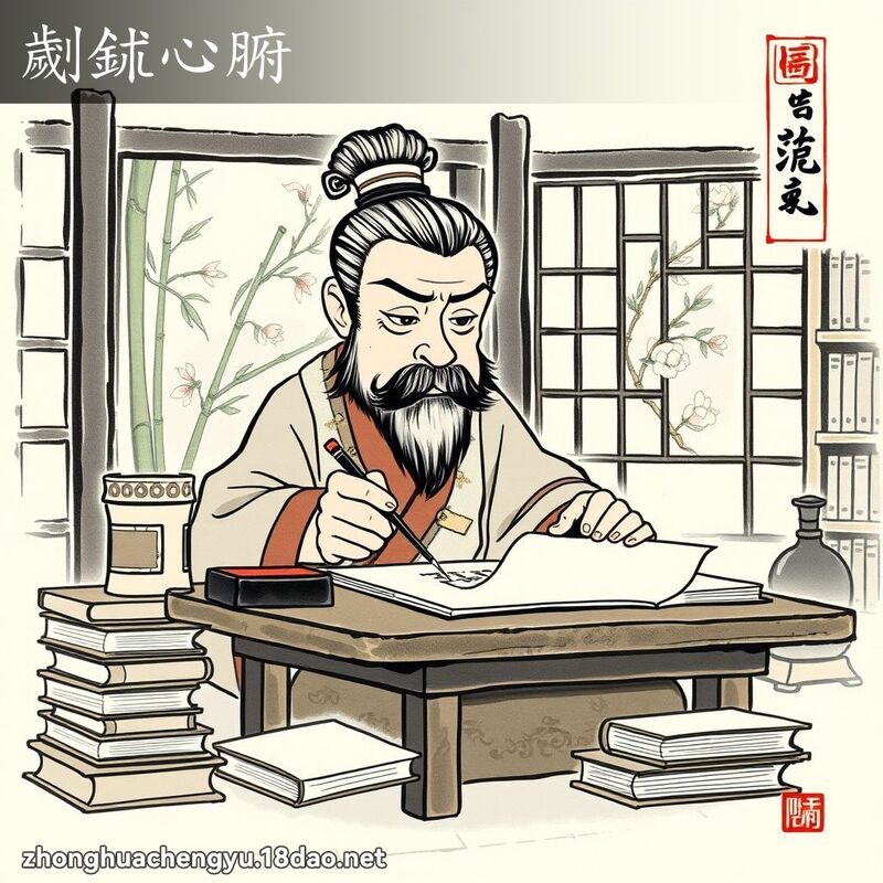 劌鉥心腑 配图