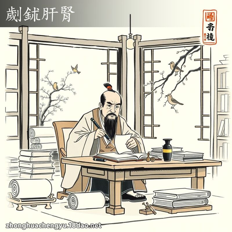 劌鉥肝腎 配图