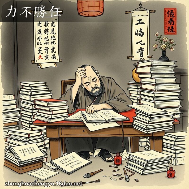 力不勝任 配图